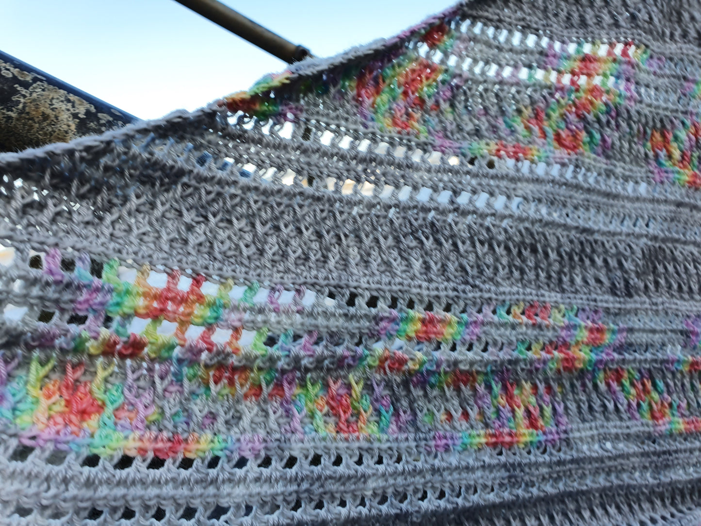 Silver Echos Shawl Pattern