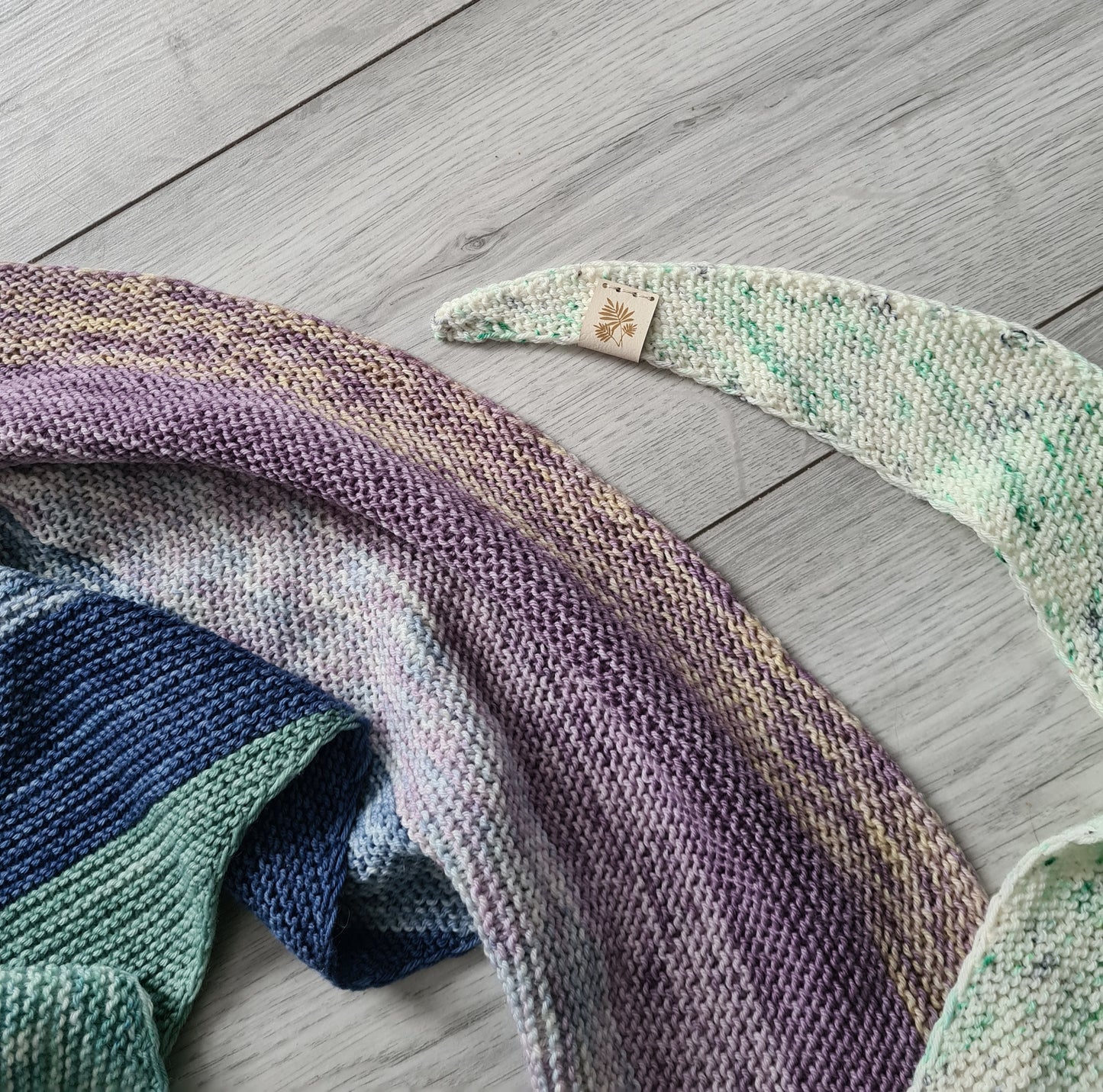 Simple Fade Shawl Pattern