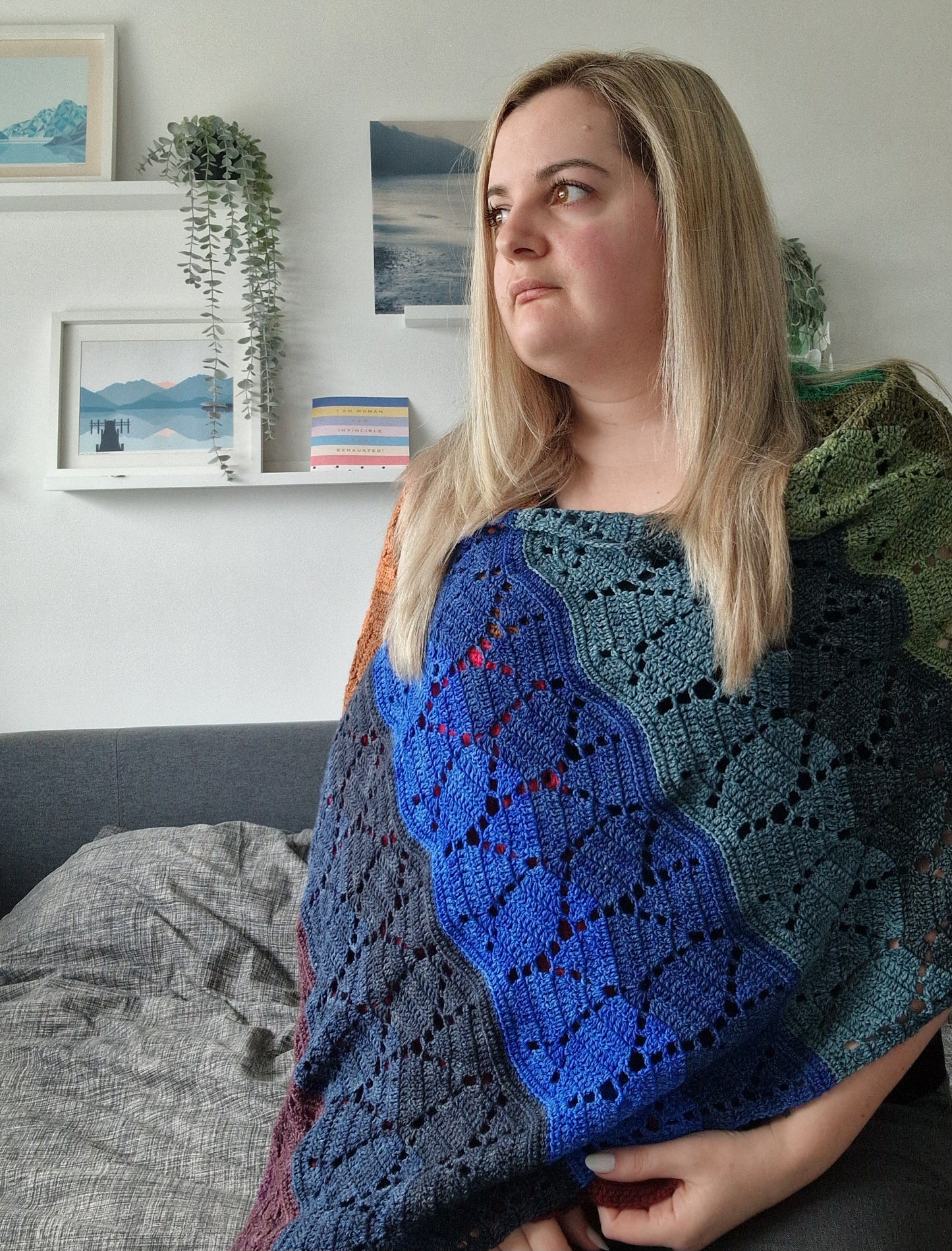 Until Next Time Wrap Pattern - Crochet