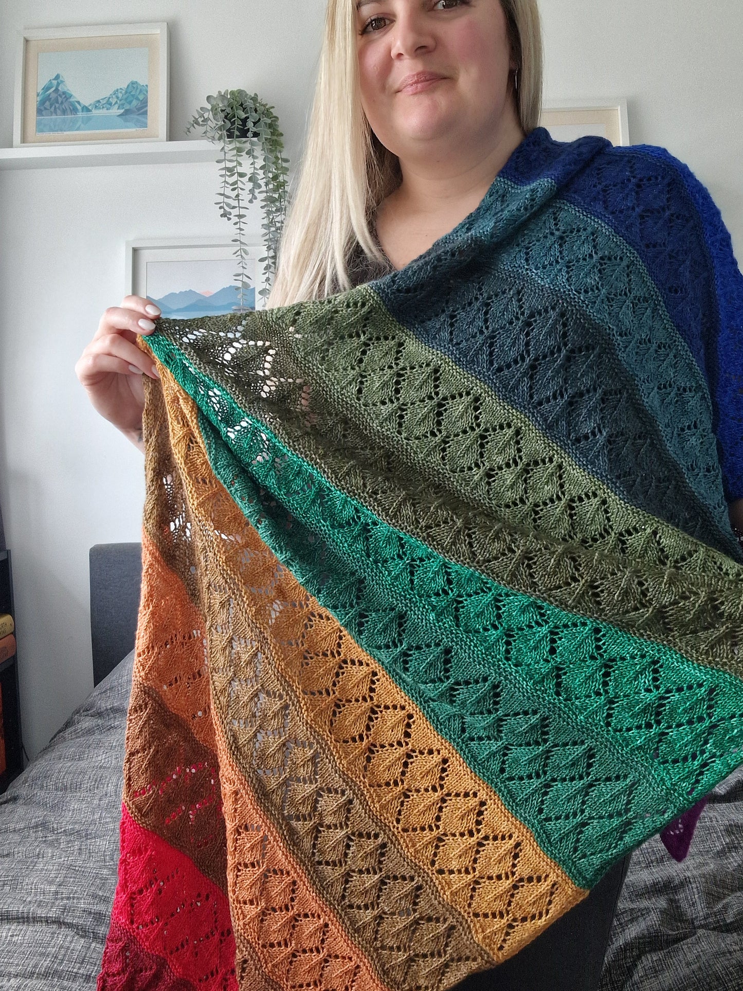 Until Next Time Wrap Pattern - Knit