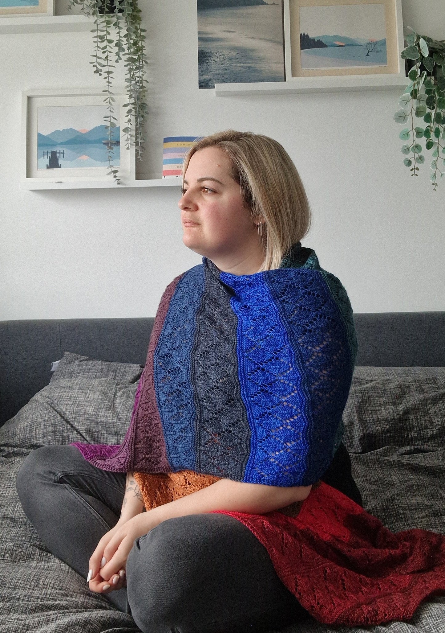 Until Next Time Wrap Pattern - Knit