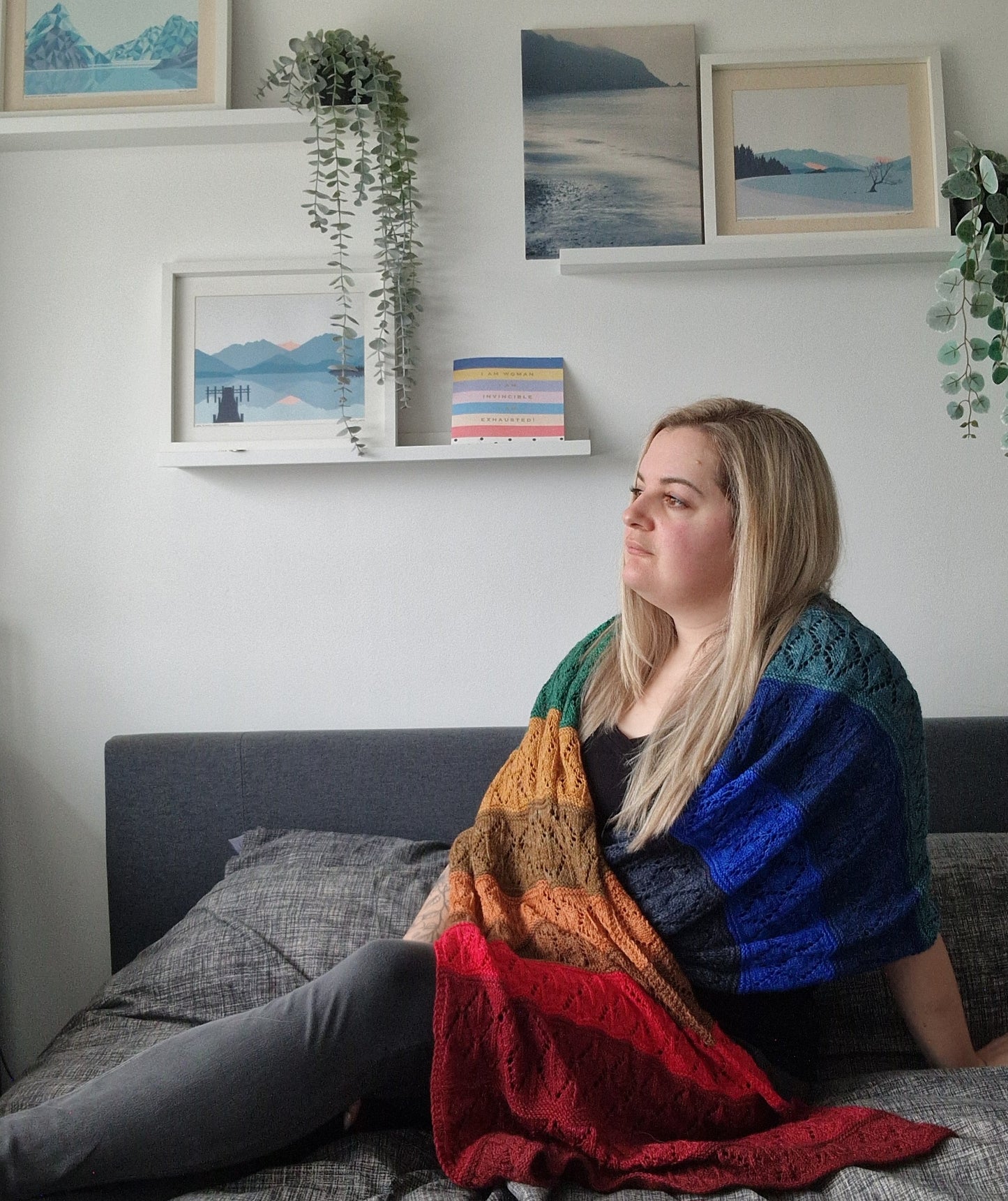 Until Next Time Wrap Pattern - Knit