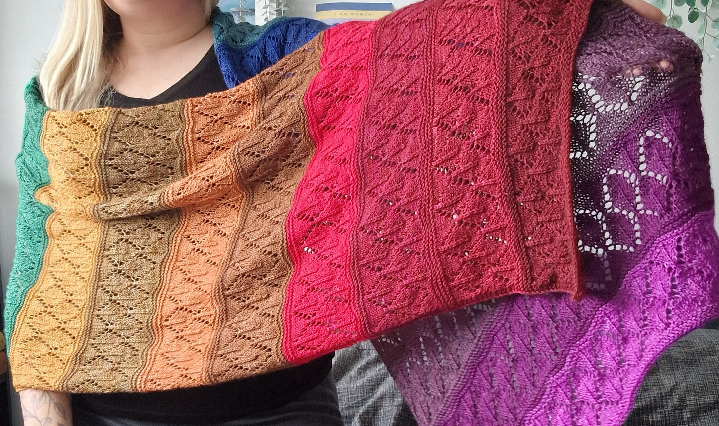 Until Next Time Wrap Pattern - Knit