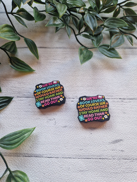We're Book Lovers Of Course...  Needle Stoppers
