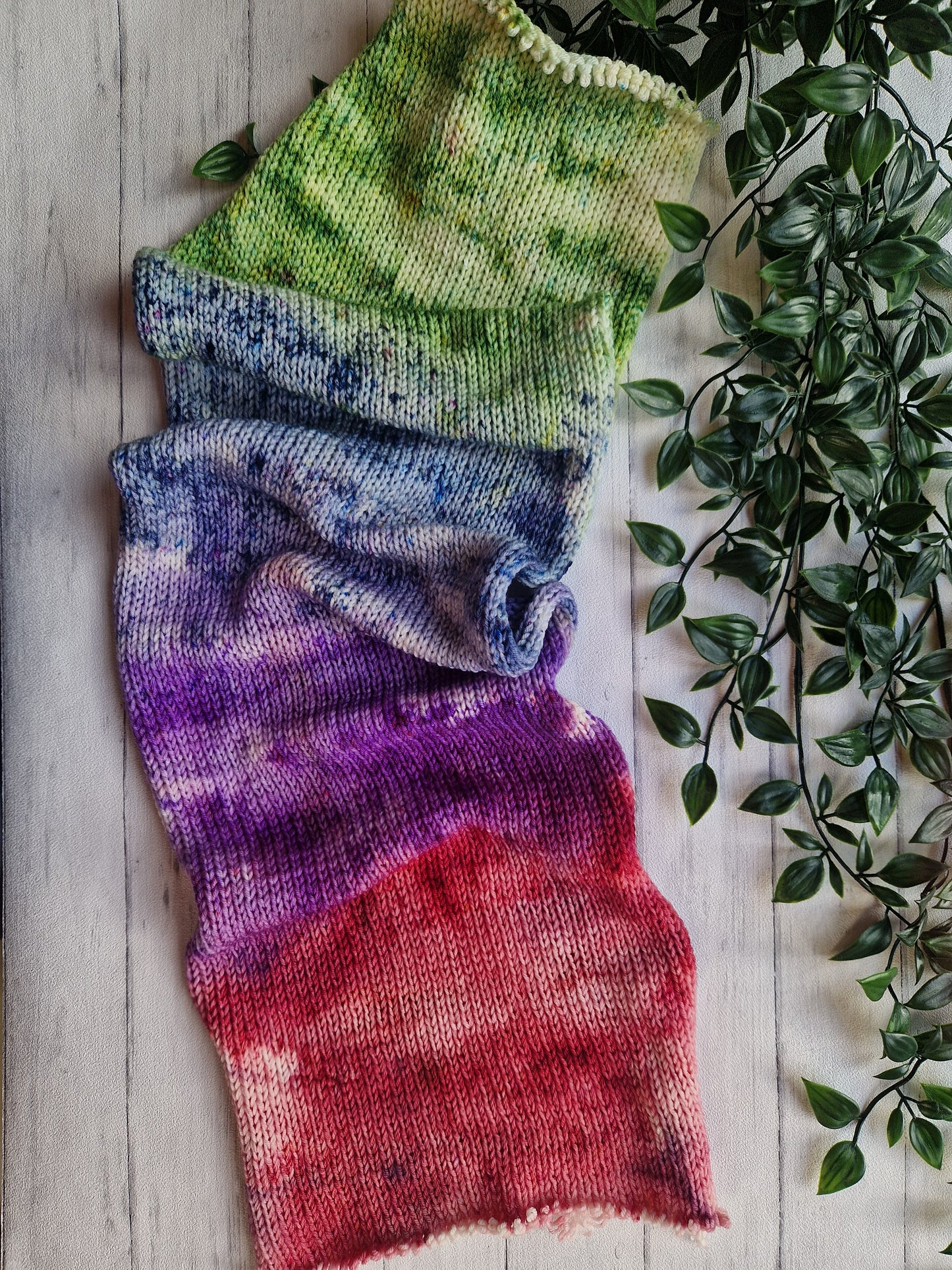 Colourful Sock Blanks