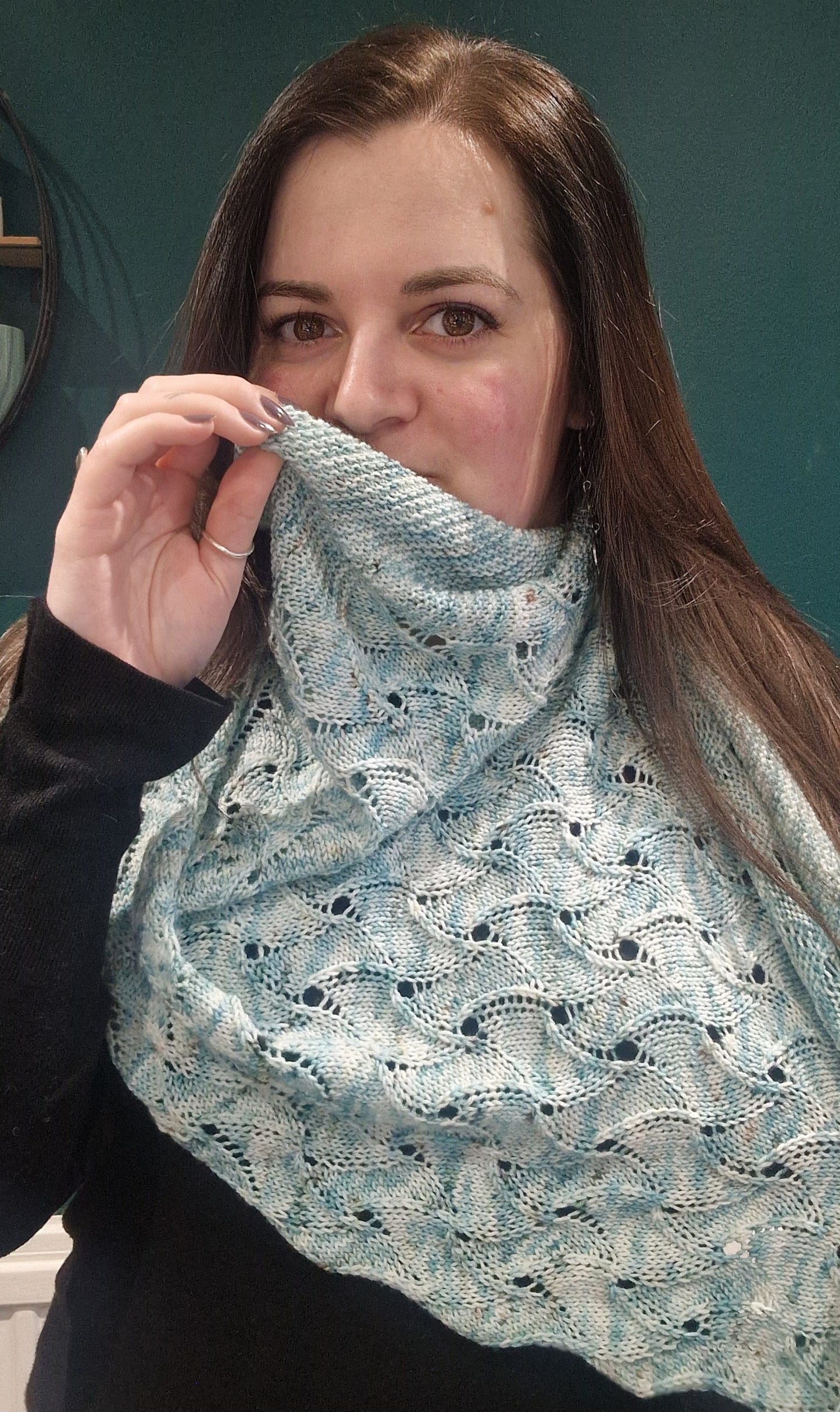 Babbling Brook Shawl Pattern