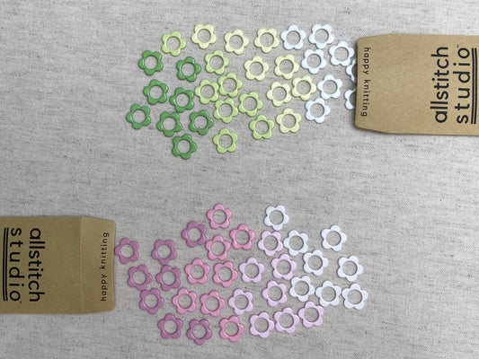 Snag Free Flower Stitch Markers - All Stitch (4mm-6.5mm)
