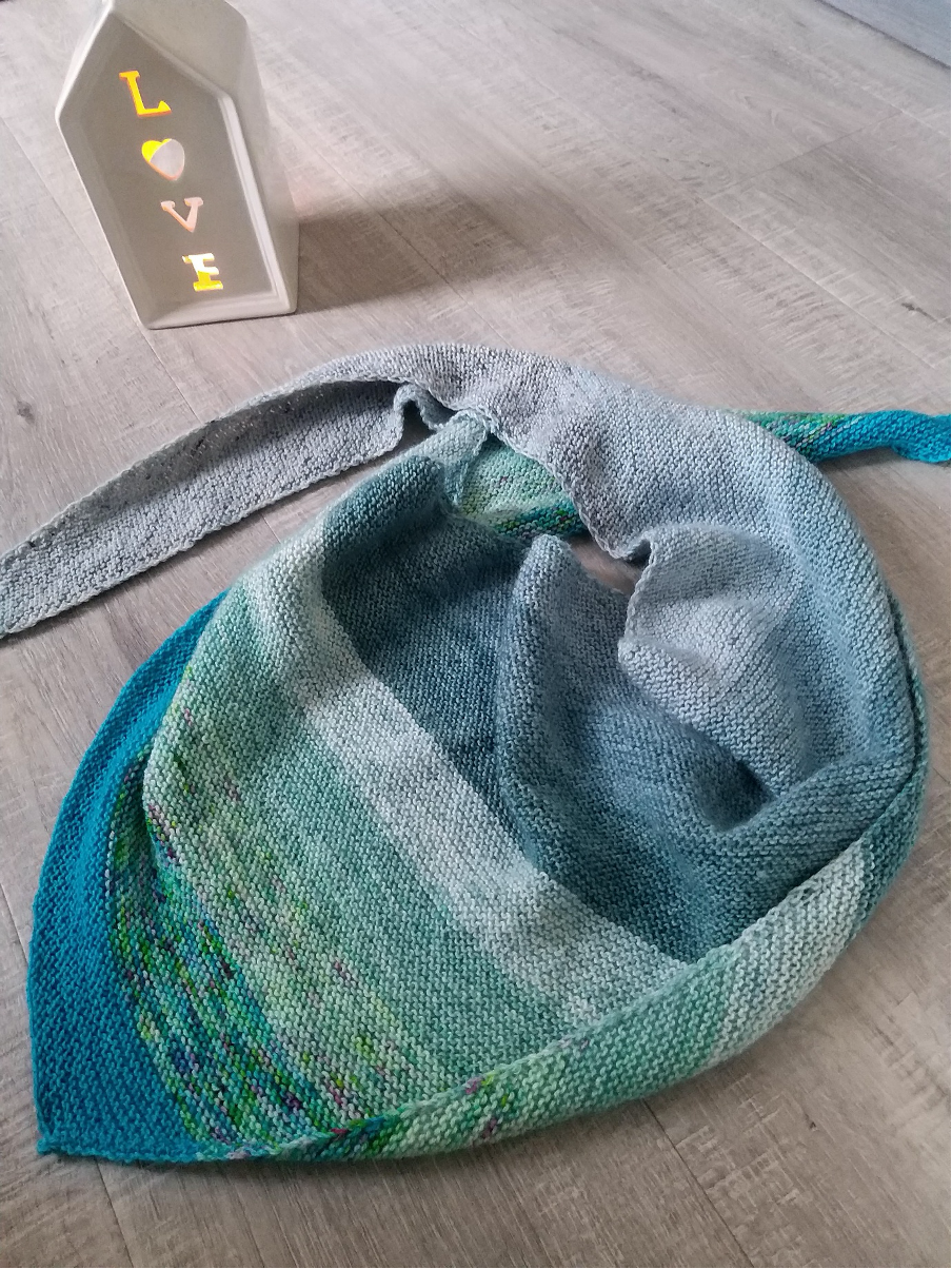 Simple Fade Shawl Pattern