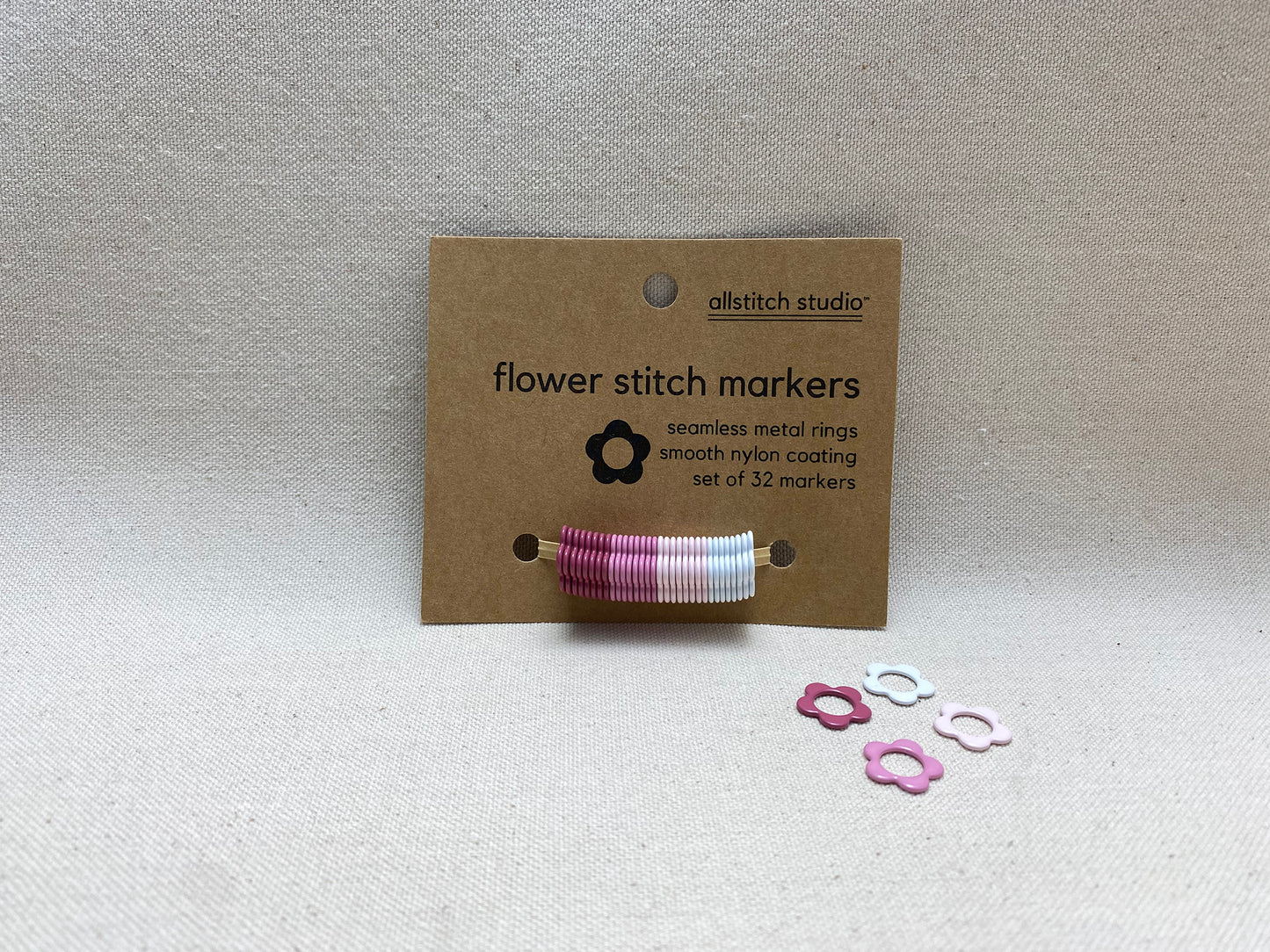 Snag Free Flower Stitch Markers - All Stitch (4mm-6.5mm)