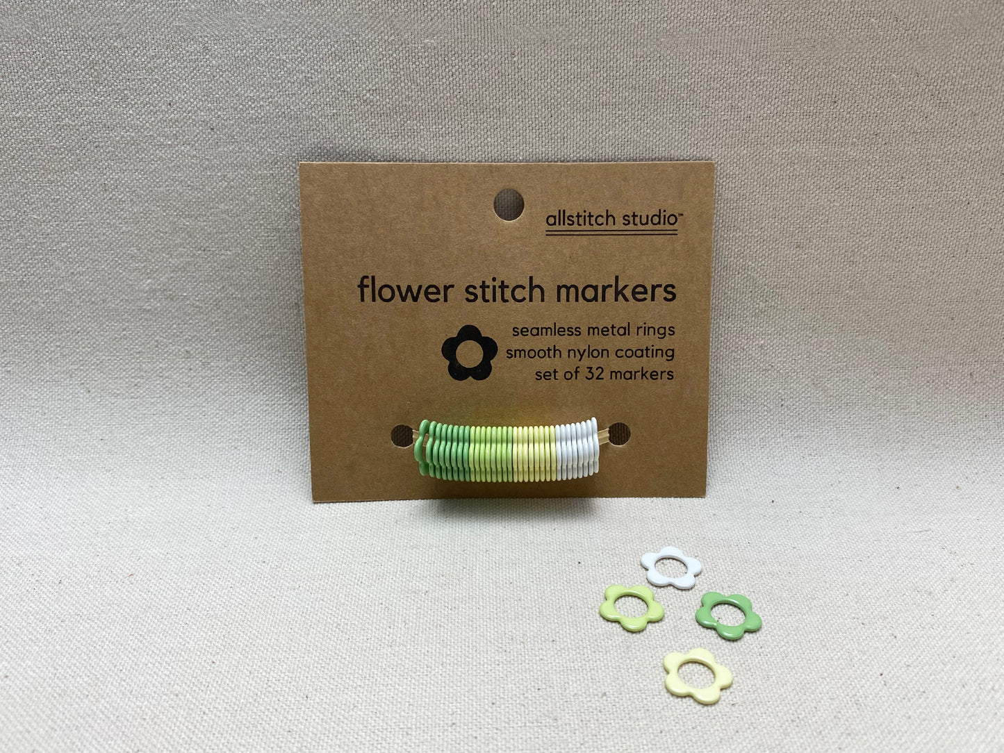 Snag Free Flower Stitch Markers - All Stitch (4mm-6.5mm)