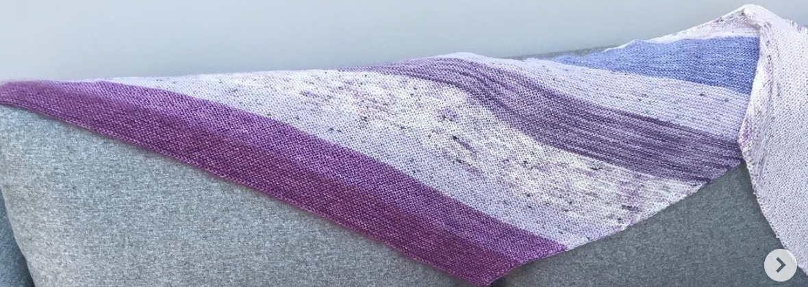 Simple Fade Shawl Pattern