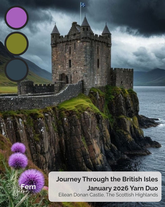 British Isles - January 2026 - Monthly Yarn Duo