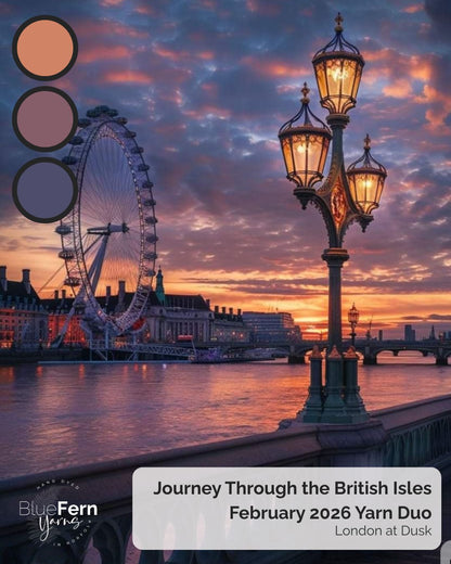 British Isles - Monthly Yarn Duo **SUBSCRITPTION**