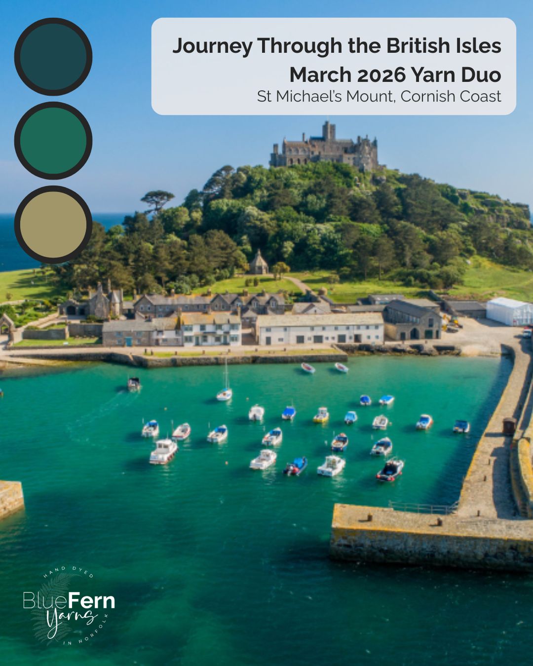 British Isles - Monthly Yarn Duo **SUBSCRITPTION**