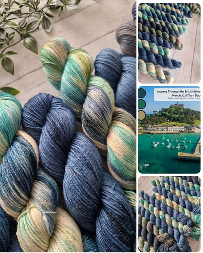 British Isles - March 2026 - Monthly  Yarn Duo