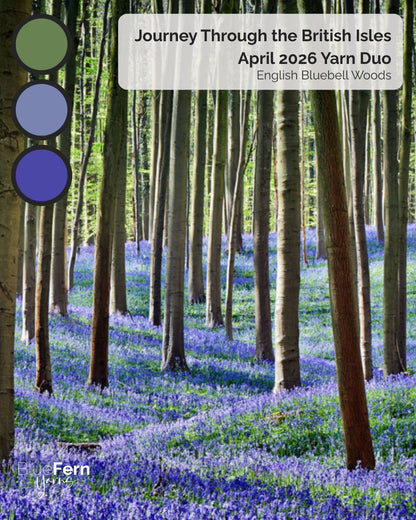 British Isles - Monthly Yarn Duo **SUBSCRITPTION**