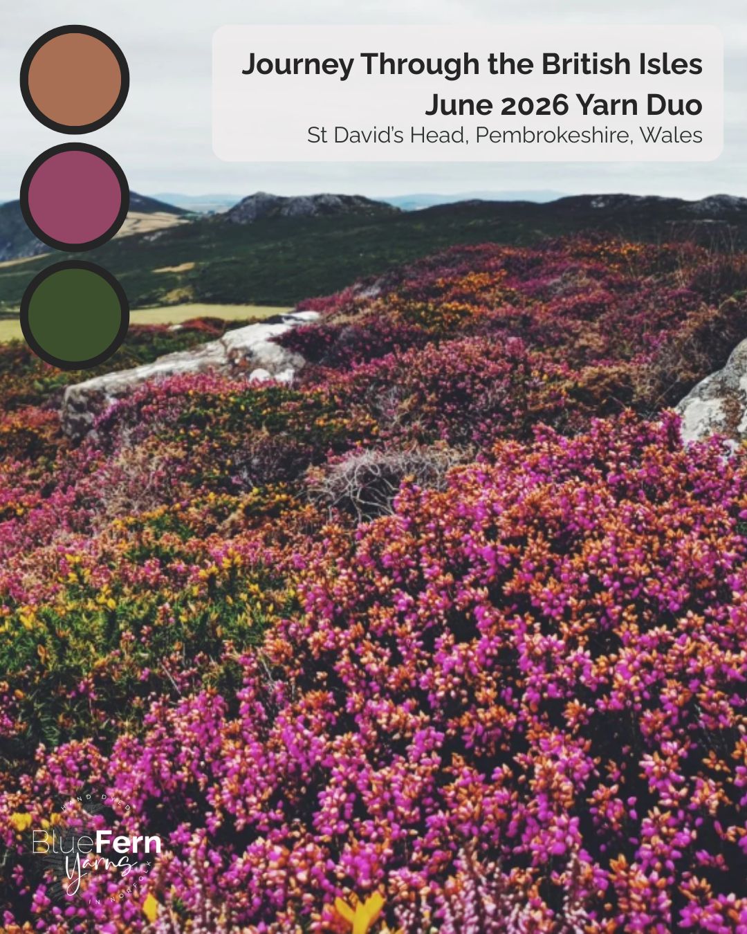 British Isles - Monthly Yarn Duo **SUBSCRITPTION**