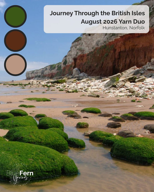 British Isles - August 2026 - Yarn Duo - Hunstanton Norfolk