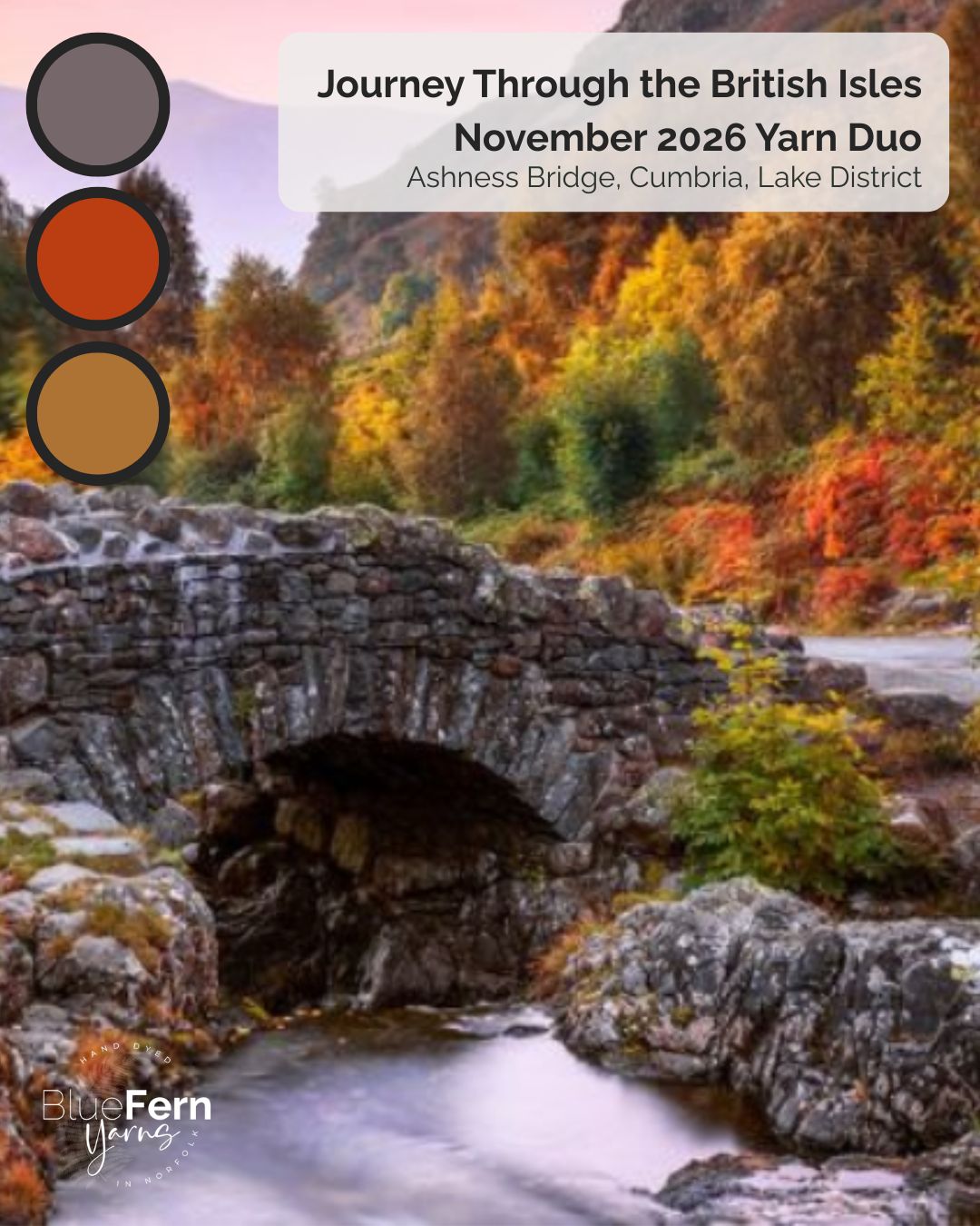 British Isles - Monthly Yarn Duo **SUBSCRITPTION**