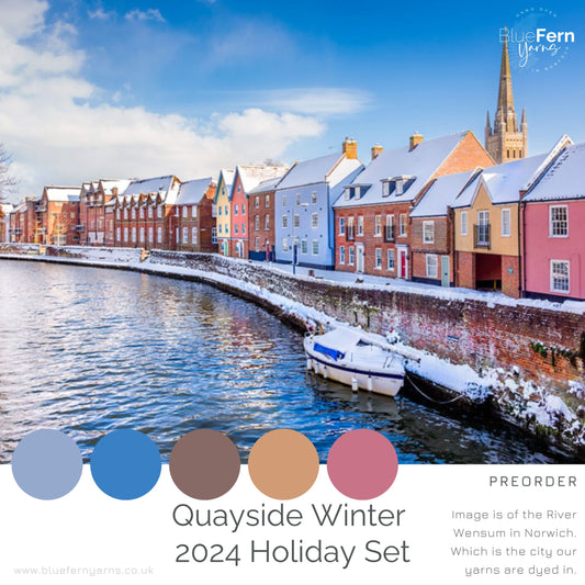 Quayside Winter - Holidays yarn set