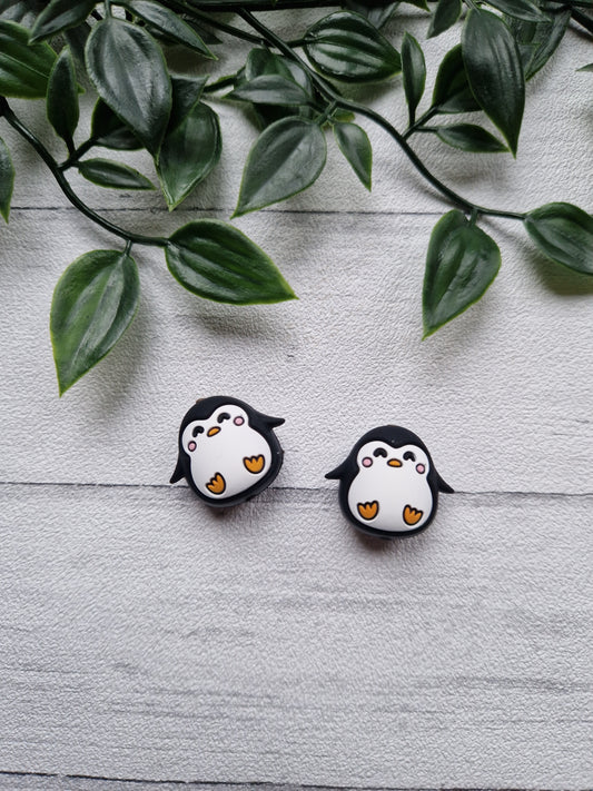 Happy Penguin Needle Stoppers