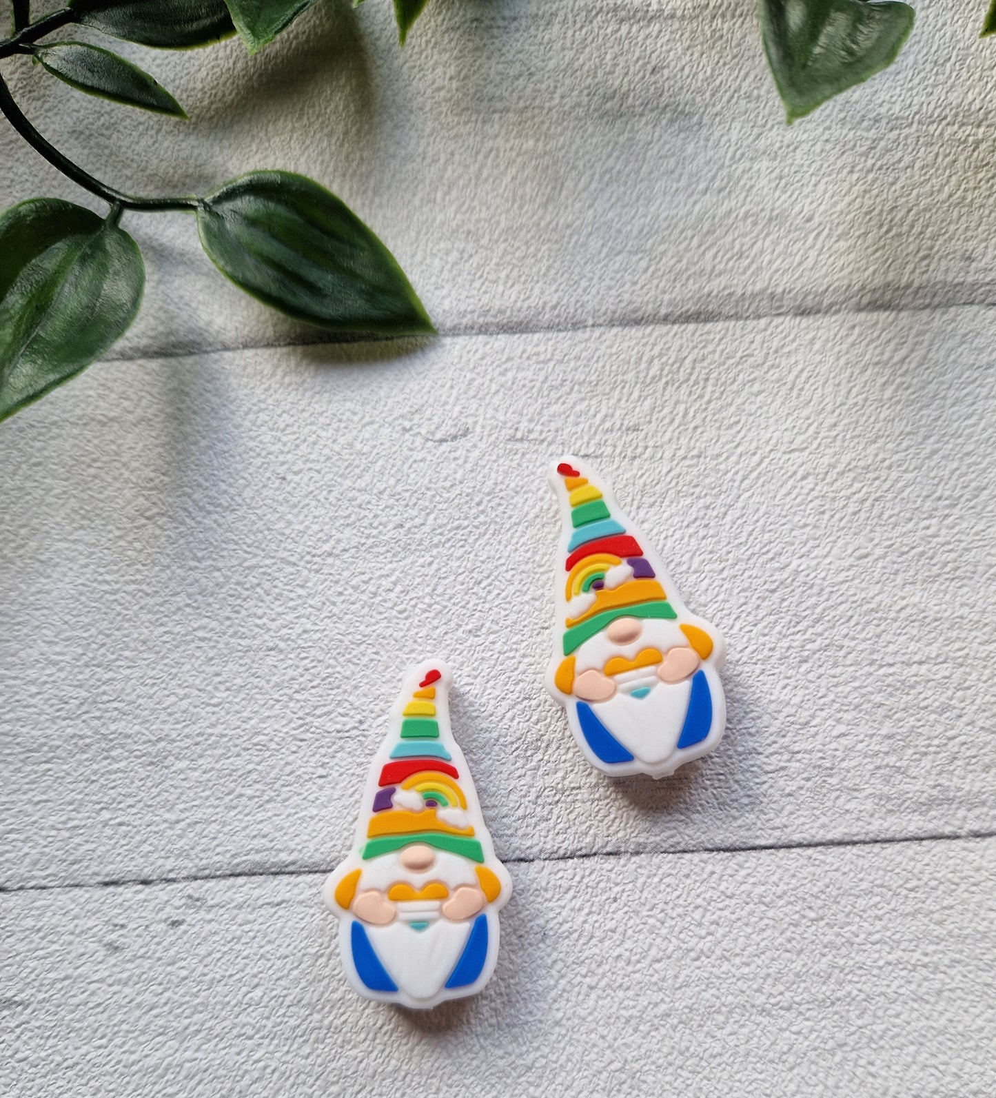 Rainbow Gnomes Needle Stoppers