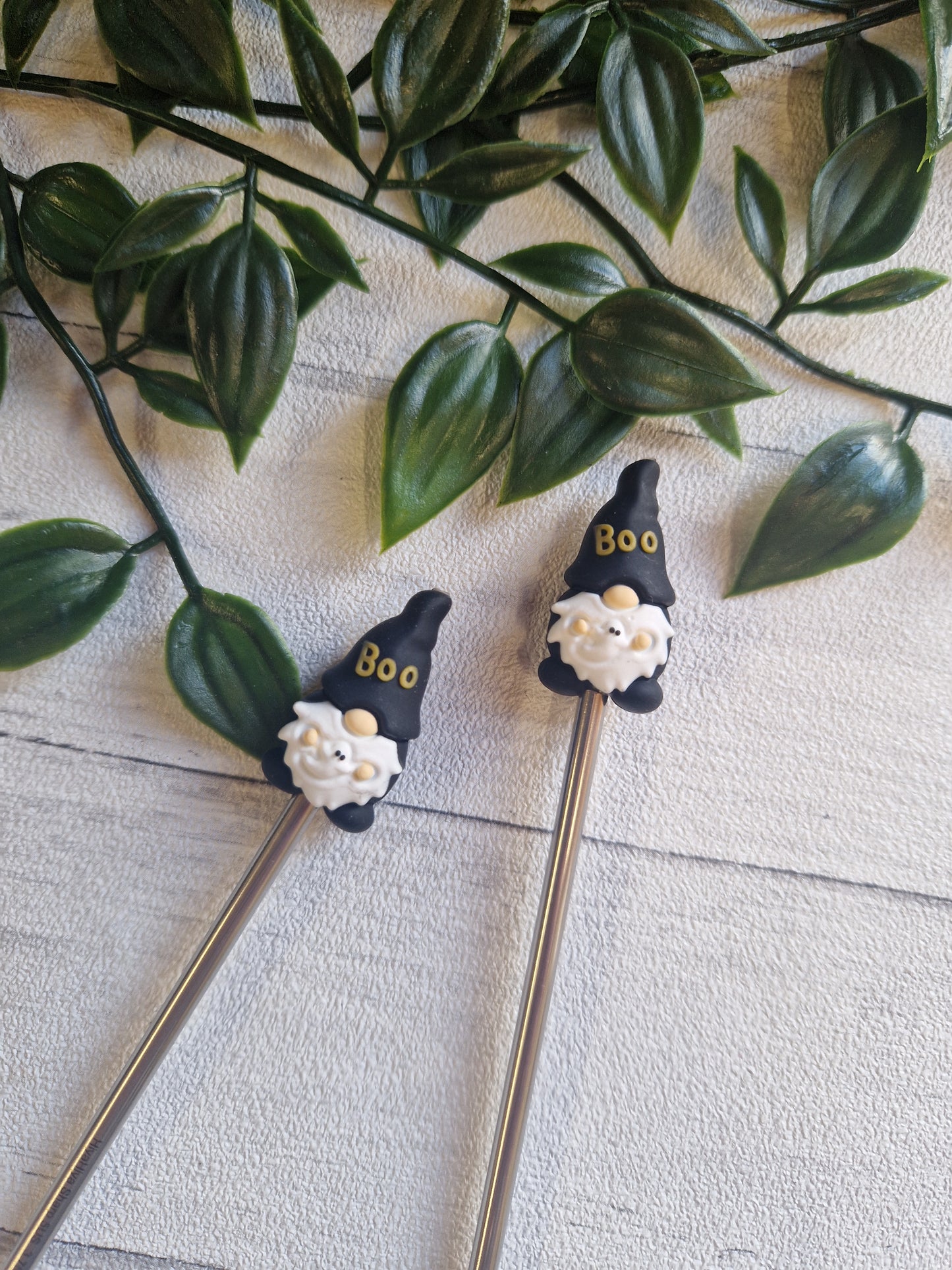 Boo Gnome Needle Stoppers