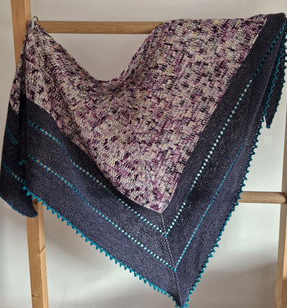 Mixed Media Shawl Pattern