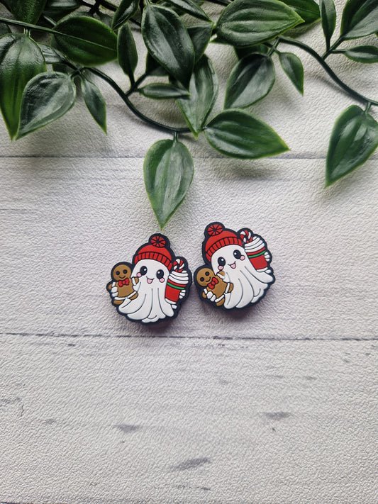 Festive Ghost Needle Stoppers