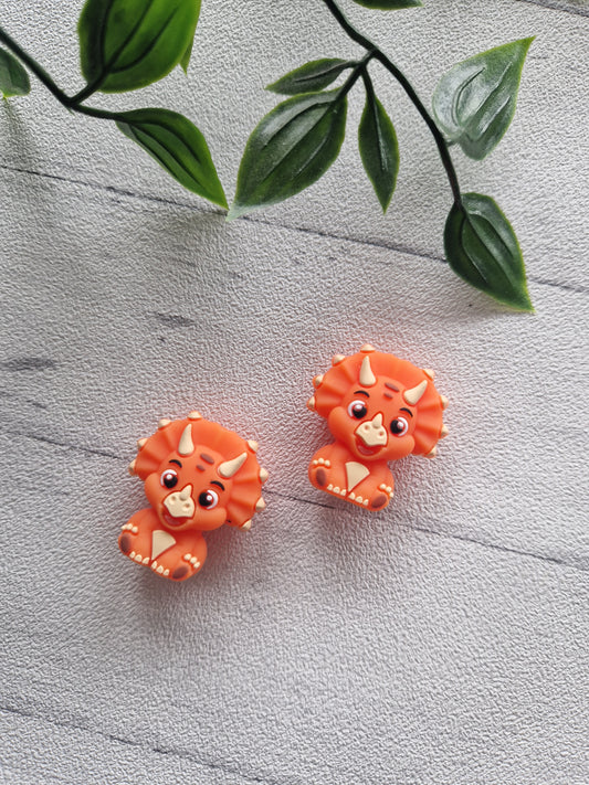 Triceratops Dinosaur Needle Stoppers