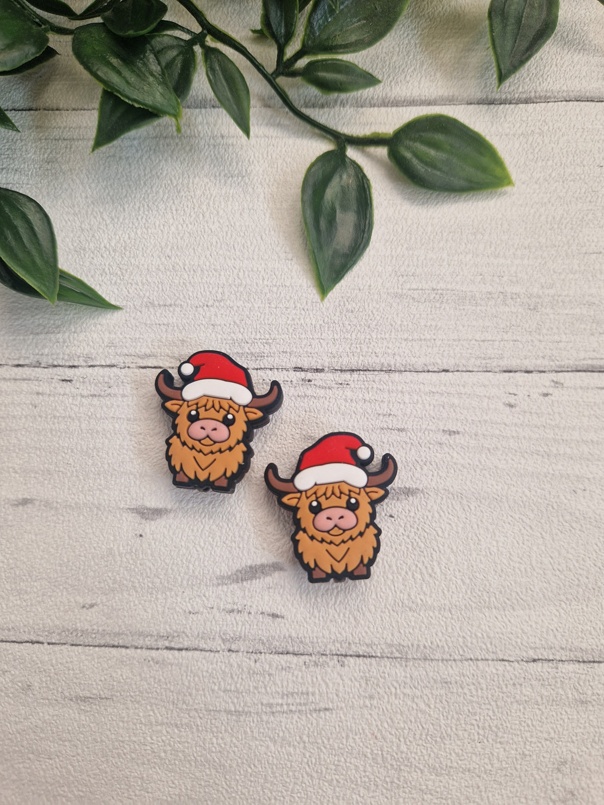 Highland Cow (Hat) Needle Stoppers