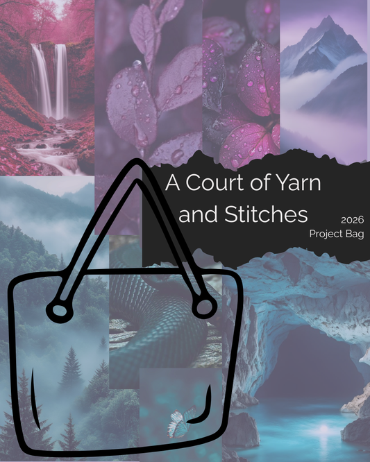 PREORDER - 2026 Advent Project Bag - A Court of Yarn and Stitches