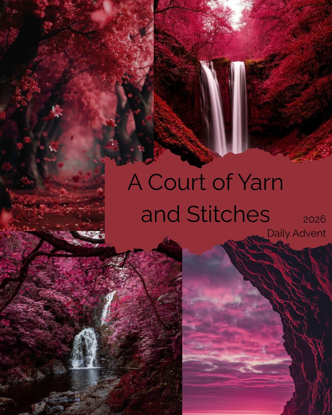 PREORDER - 2026 Advent 24 Daily - A Court of Yarn and Stitches