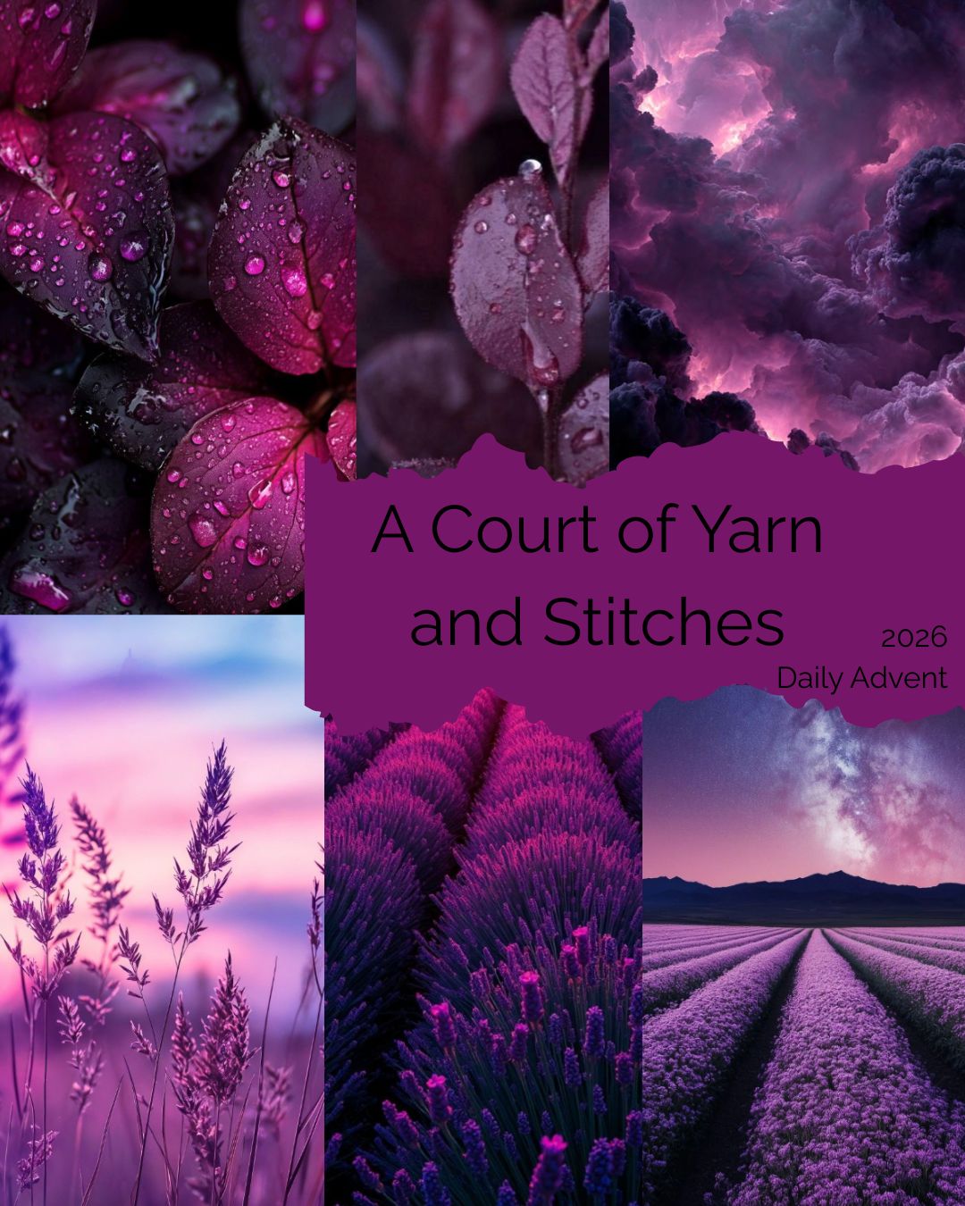 PREORDER - 2026 Advent 24 Daily - A Court of Yarn and Stitches