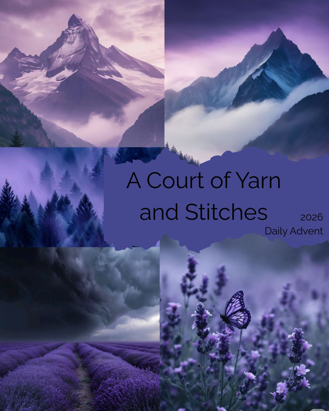 PREORDER - 2026 Advent 24 Daily - A Court of Yarn and Stitches