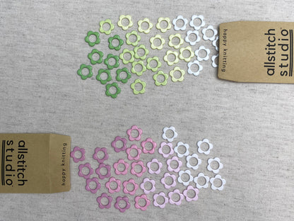 Snag Free Flower Stitch Markers - All Stitch (4mm-6.5mm)