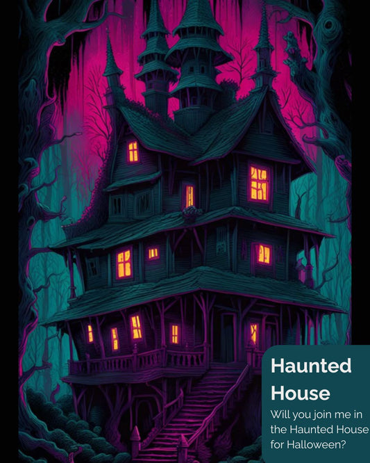 Haunted House Halloween Set - PREORDER
