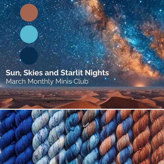 March 2025 - Sun, Skies and Starlit Nights Minis