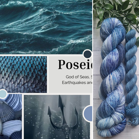June 2025 - Greek Gods and Goddesses Sock/Shawl Sets