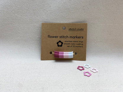Snag Free Flower Stitch Markers - All Stitch (4mm-6.5mm)