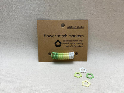 Snag Free Flower Stitch Markers - All Stitch (4mm-6.5mm)