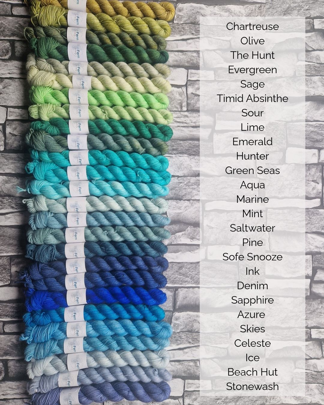 Classic Sock Mini Skeins
