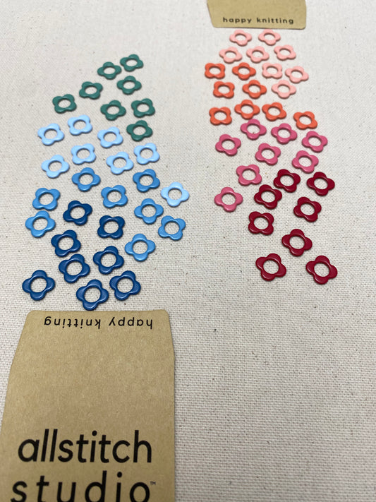 Snag Free Flower Stitch Markers - All Stitch (2mm-5mm)