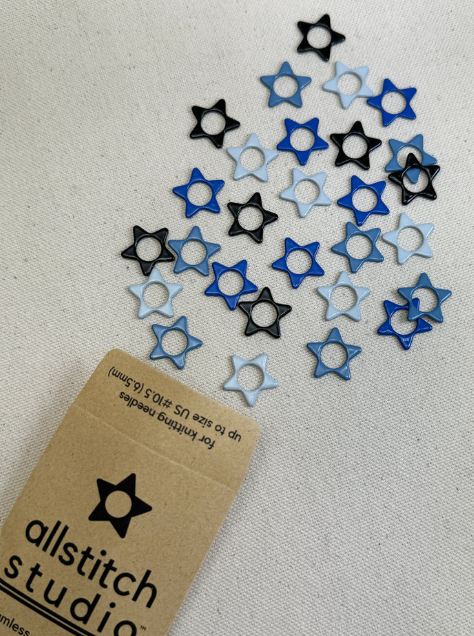 Large Star Stitch Markers - All Stitch (2mm-6.5mm)