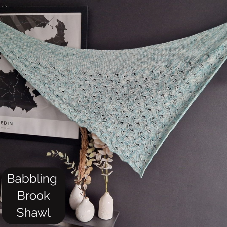 Babbling Brook Shawl Pattern
