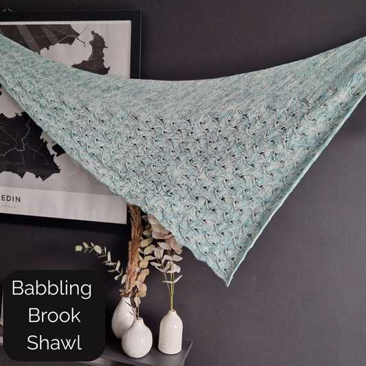Babbling Brook Shawl Pattern