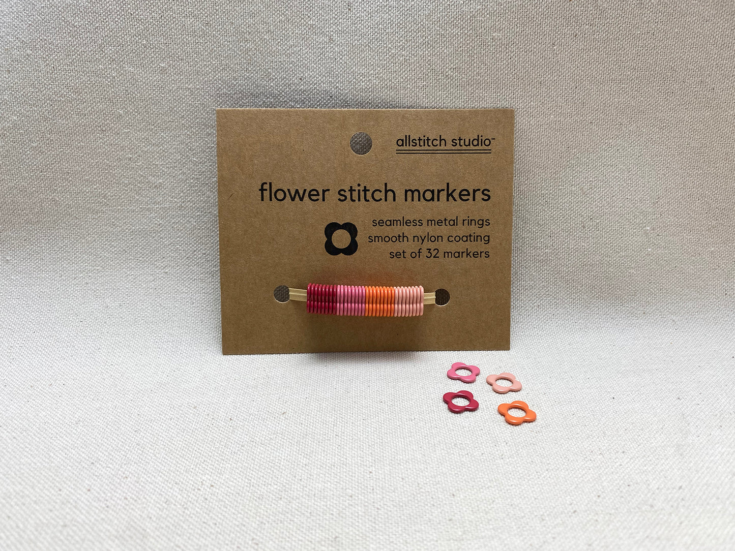 Snag Free Flower Stitch Markers - All Stitch (2mm-5mm)